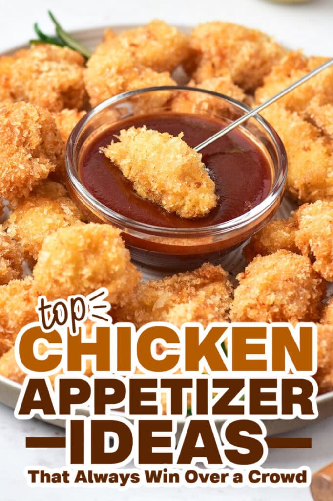 chicken appetizers - Crispy Popcorn Chicken Bites copy