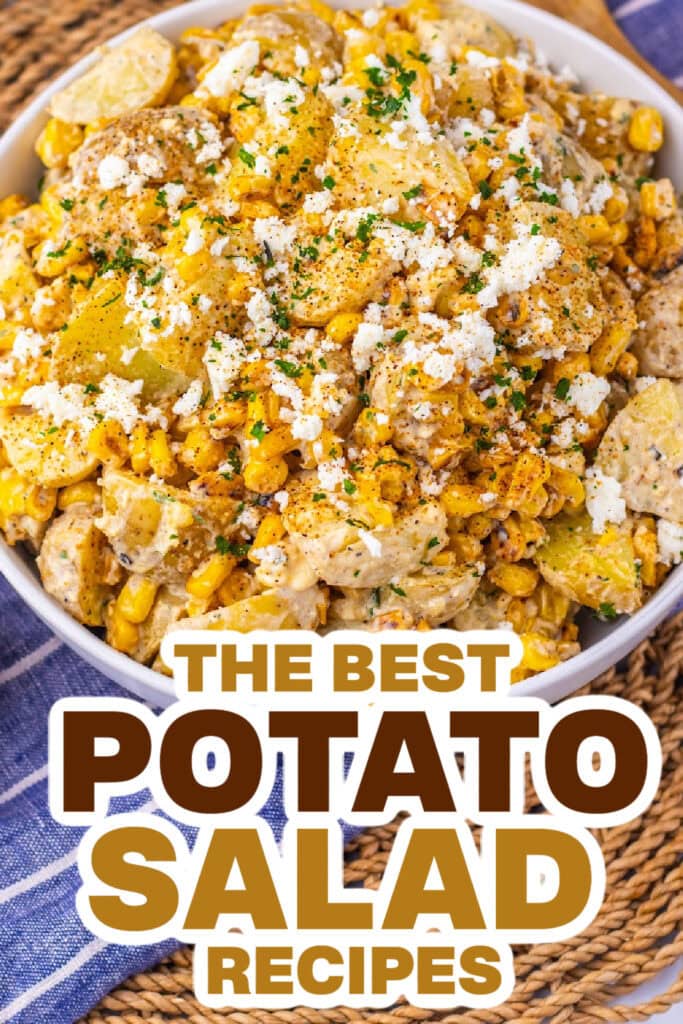 potato salad recipes -Loaded Street Corn Potato Salad