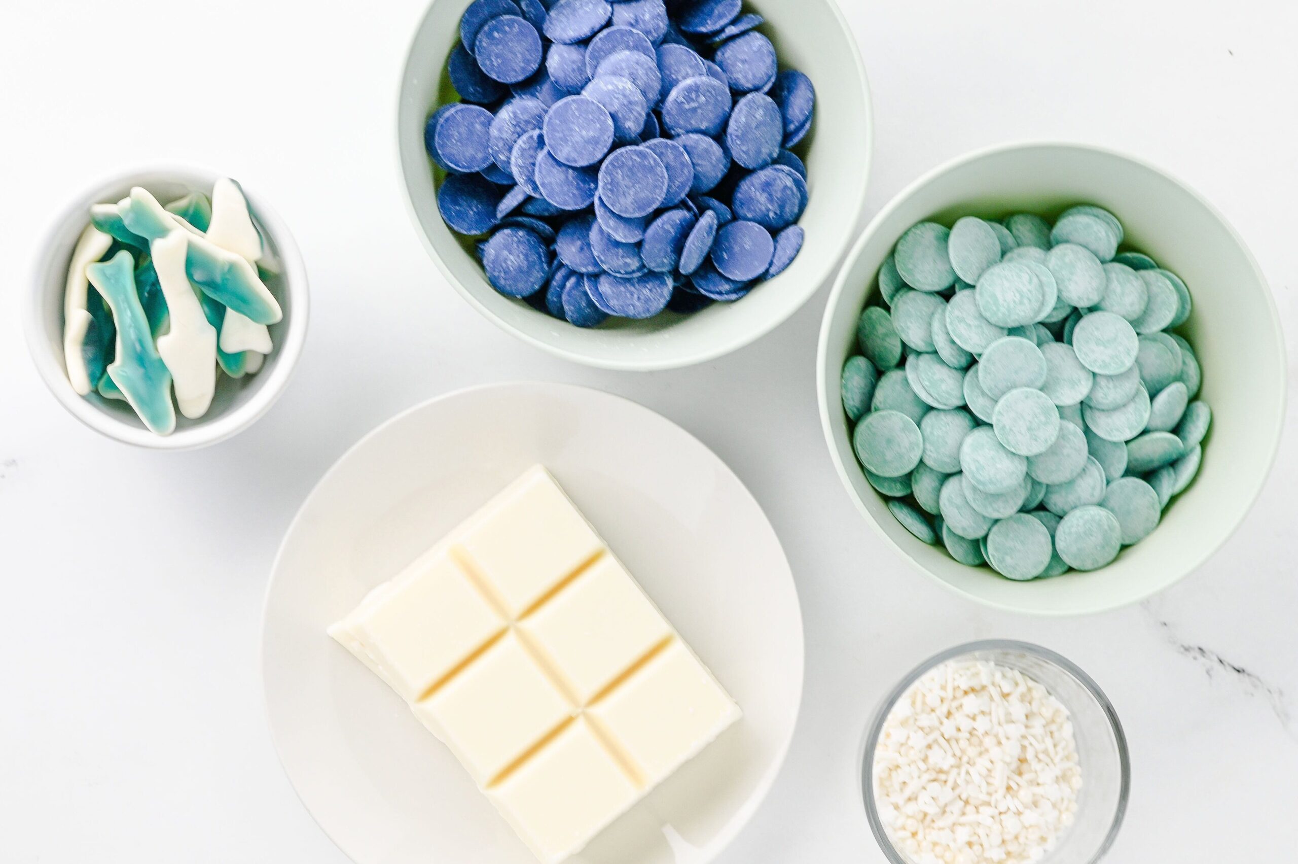 Shark Bark Candy Process Ingredients