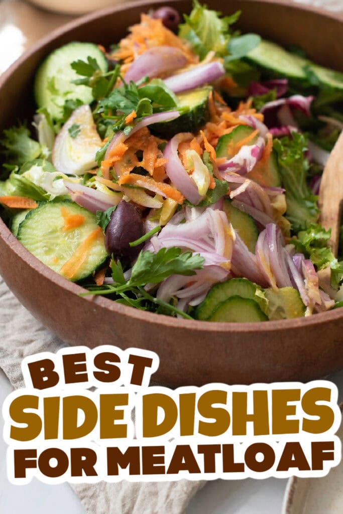 side dishes for meatloaf - Baby Calamari Garden Salad