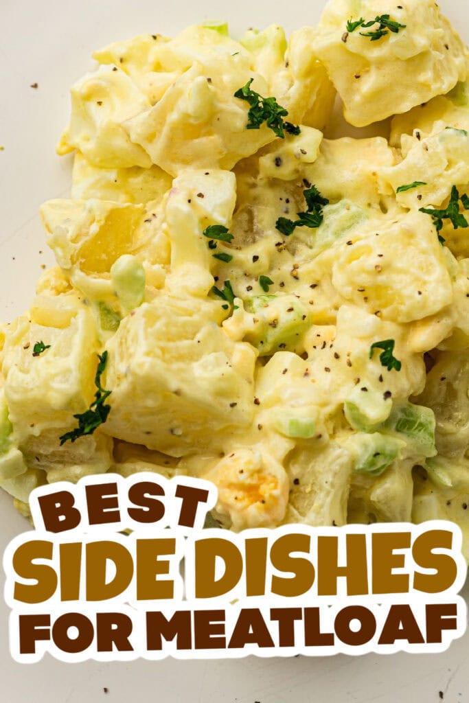 side dishes for meatloaf - Classic American Potato Salad