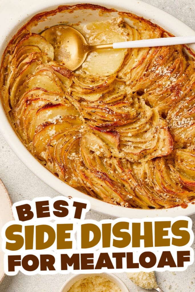 side dishes for meatloaf - Creamy Scalloped Potatoes