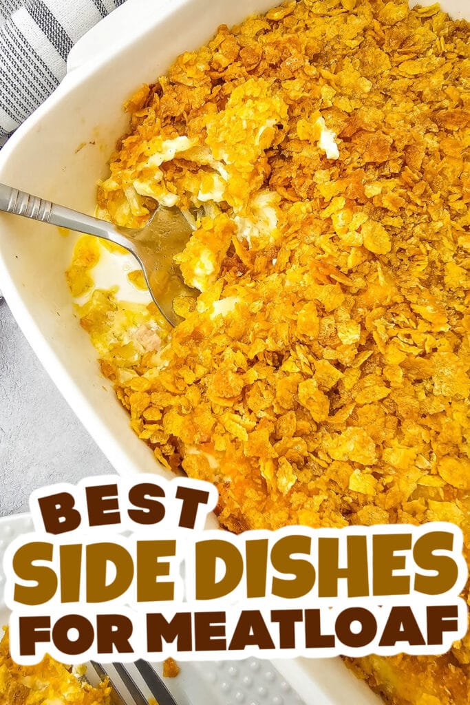 side dishes for meatloaf - Golden and Cheesy Party Potatoes
