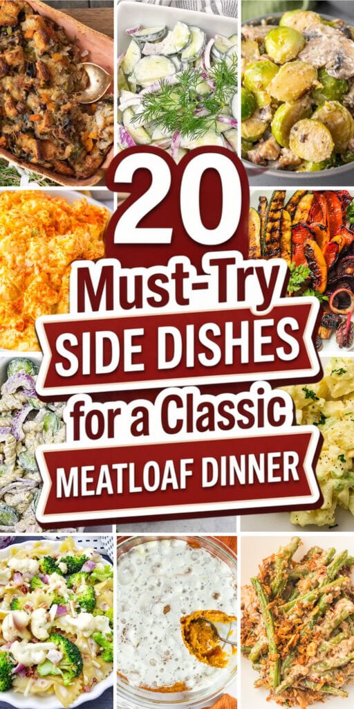 side dishes for meatloaf - side dishes
