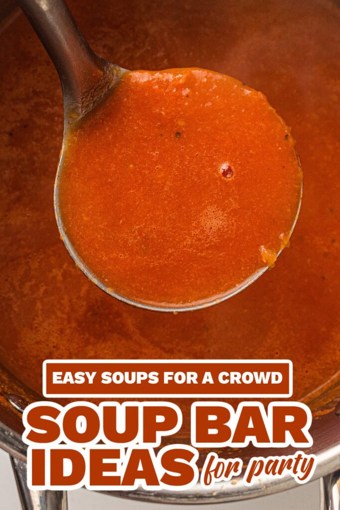 soup bar ideas - Simple Pantry Tomato Soup