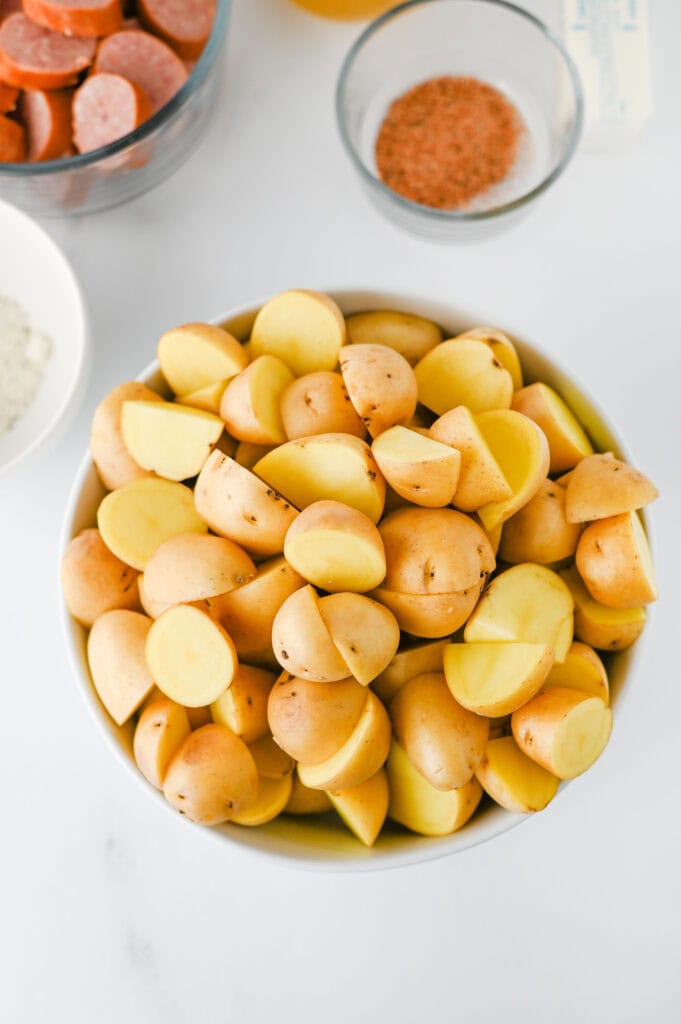 Crock Pot Swamp Potatoes Process Photo