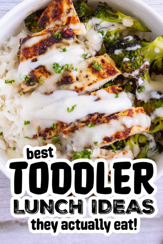 toddler lunch recipes - Chicken and Broccoli Bowls