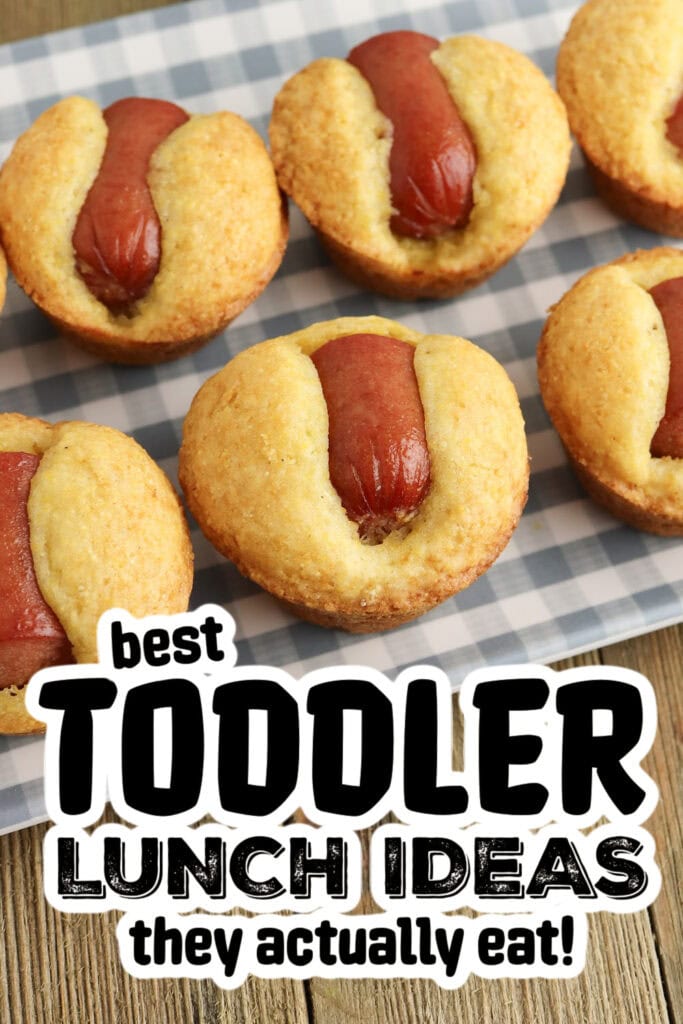 toddler lunch recipes - Corndog Mini Muffins