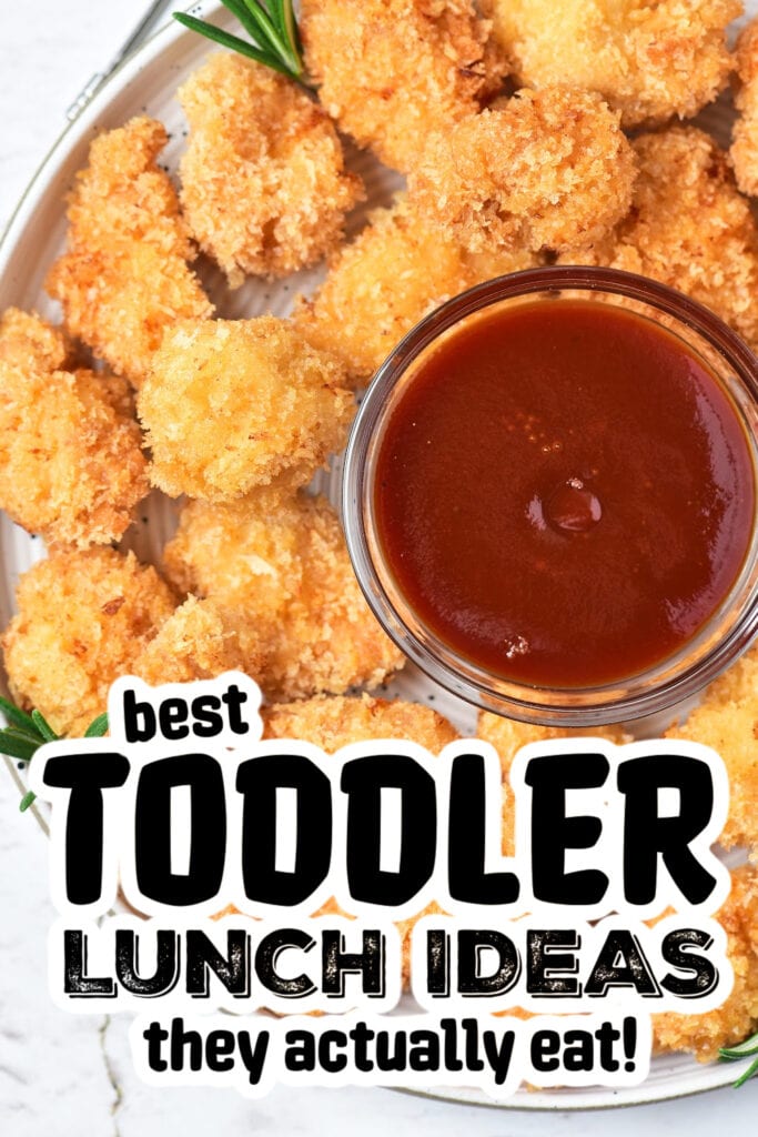 toddler lunch recipes - Crispy Popcorn Chicken Bites