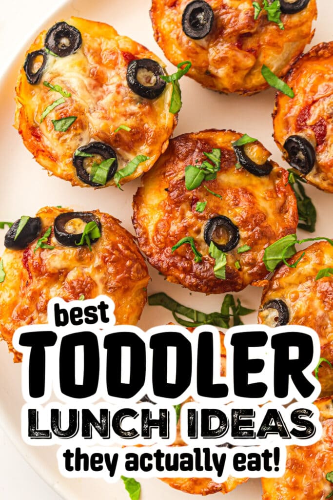 toddler lunch recipes - Lunchbox Pizza Muffins