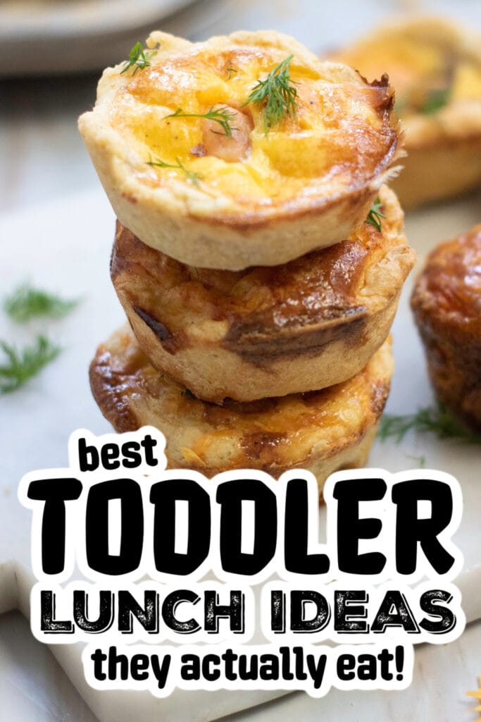 toddler lunch recipes - Salmon and Cheese Mini Quiches