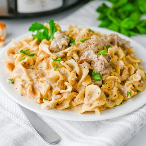 Crock Pot Beef Stroganoff