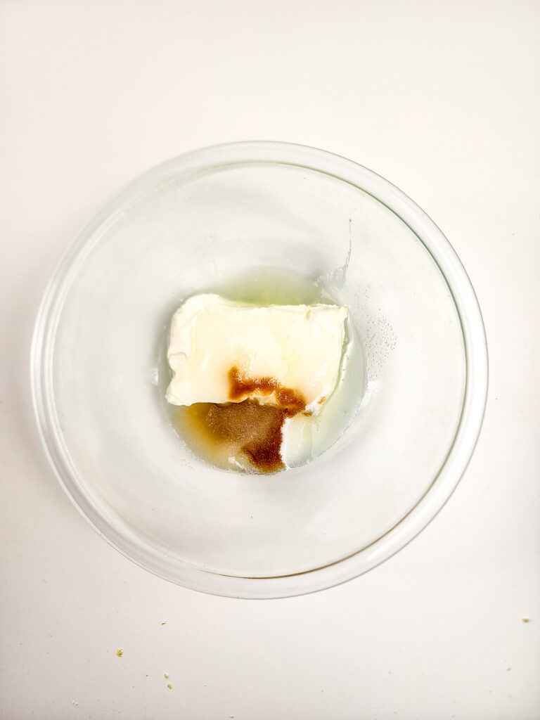 Lemon Blueberry Dump Cake Process Photo