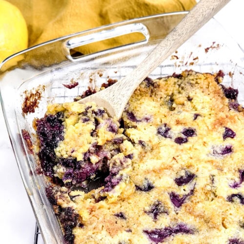 Lemon Blueberry Dump Cake