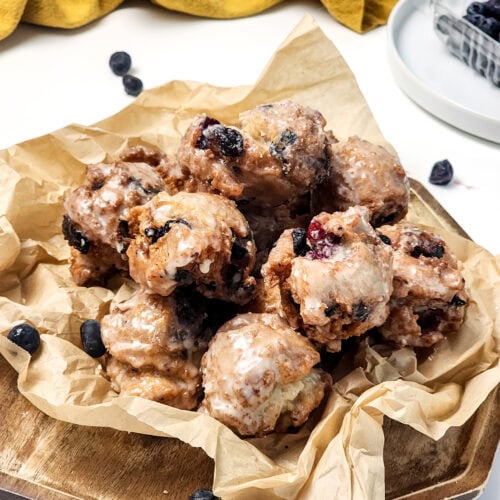 Blueberry Donut Holes