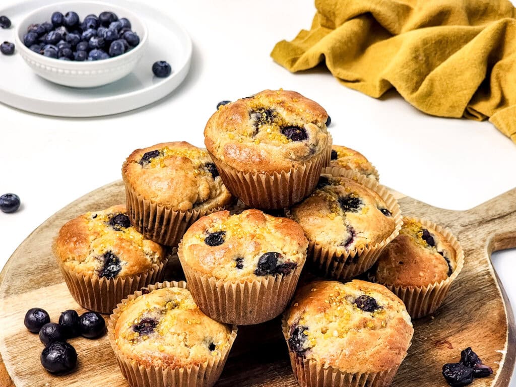 Blueberry Protein Muffins
