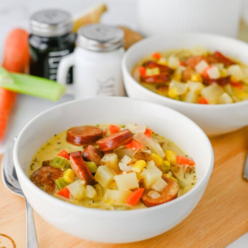 Creamy Kielbasa Potato Soup