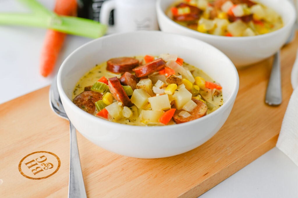 Creamy Kielbasa Potato Soup