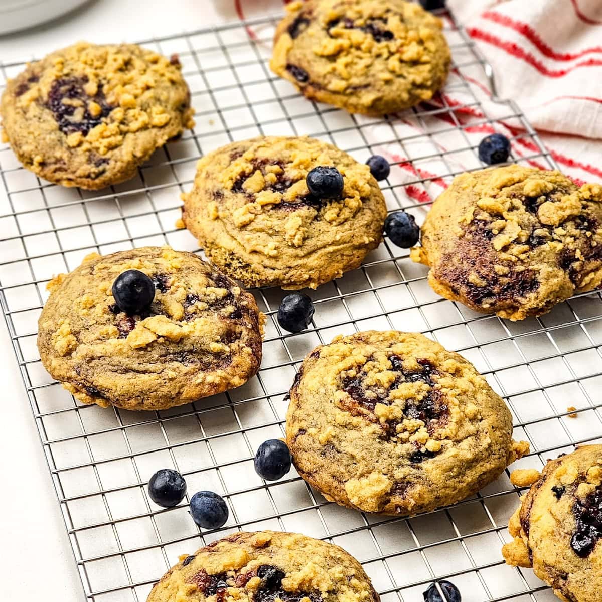 Blueberry Crumble Cookies featured image copy