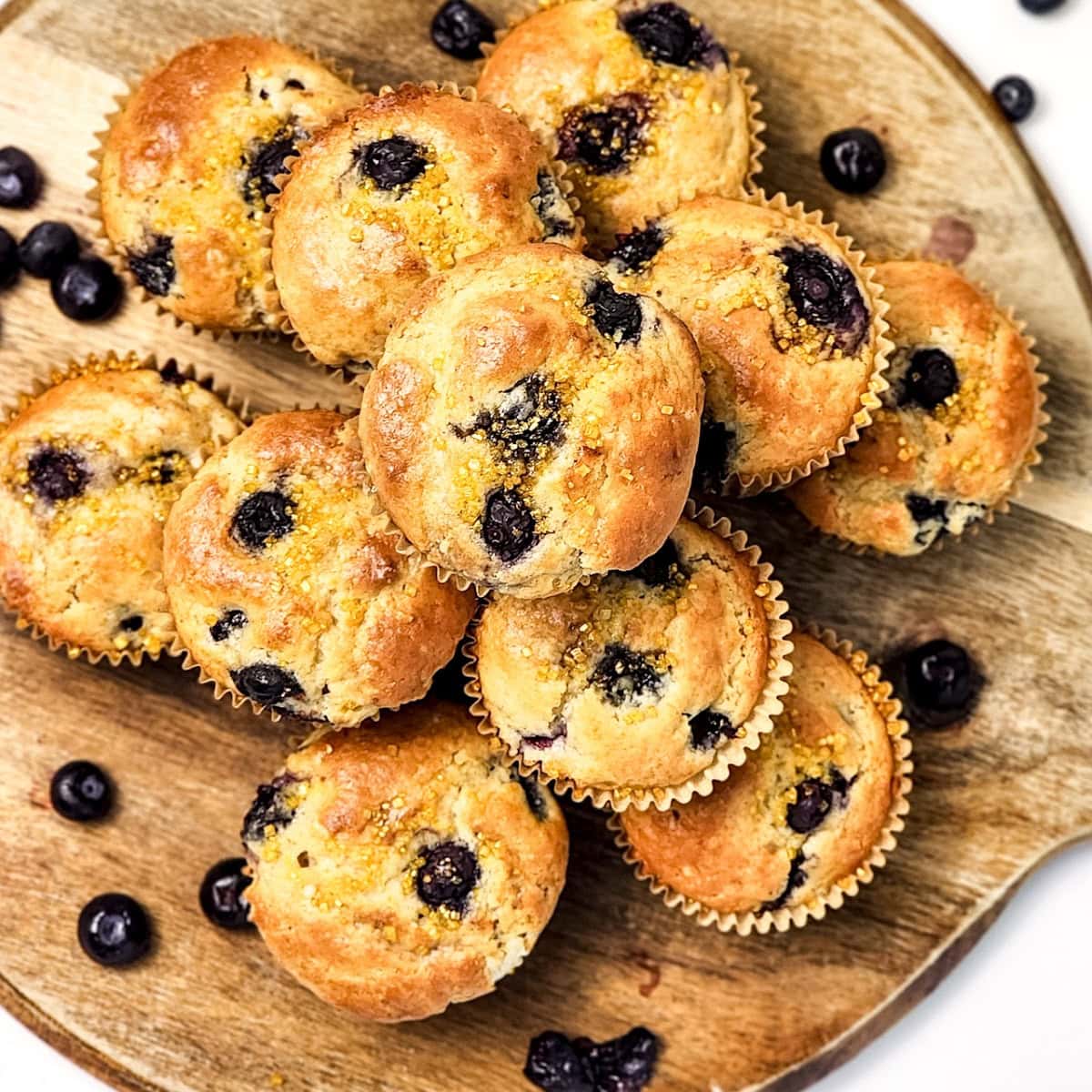 Blueberry Protein Muffins featured image copy