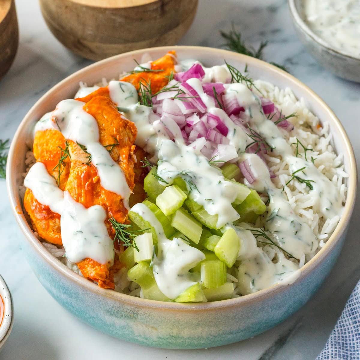 Buffalo Chicken Bowl - Featured Image