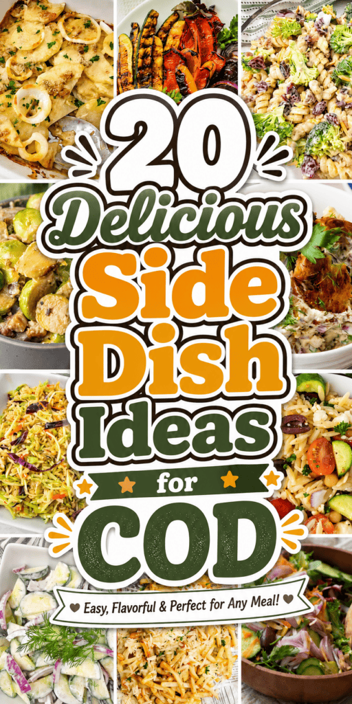 side dish ideas for cod