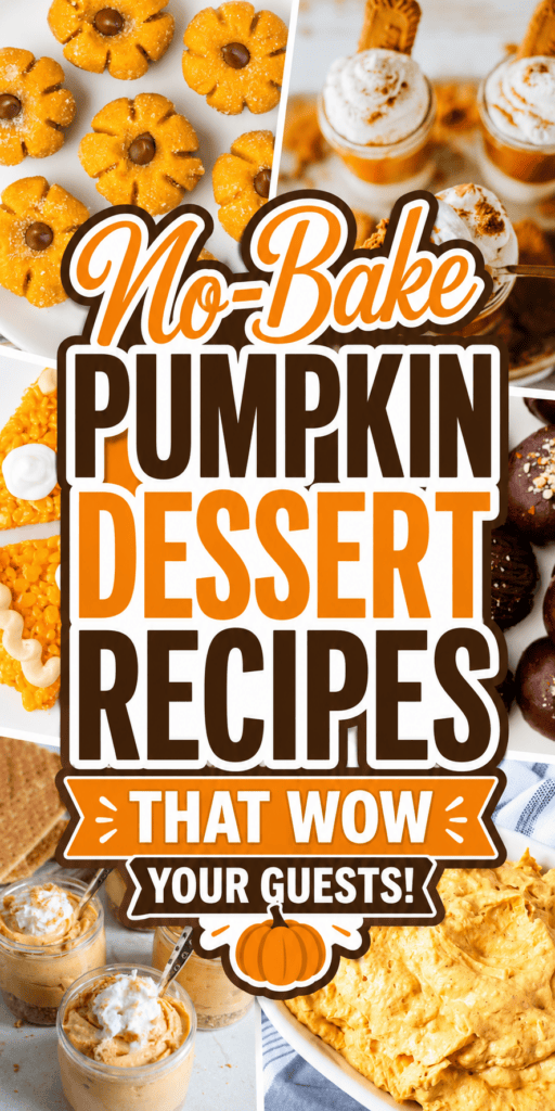 no bake pumpkin dessert recipes