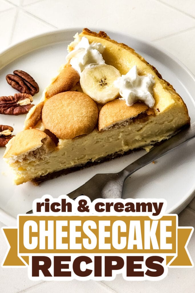 Cheesecake Recipes-Banana Pudding Cheesecake