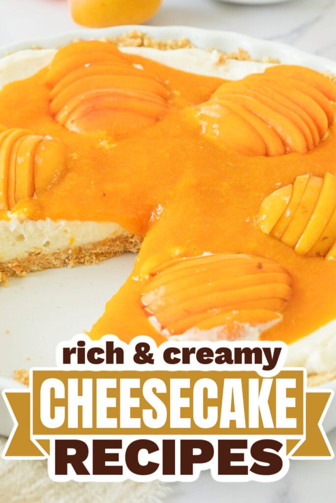 Cheesecake Recipes-Fresh Apricot Cheesecake Tart
