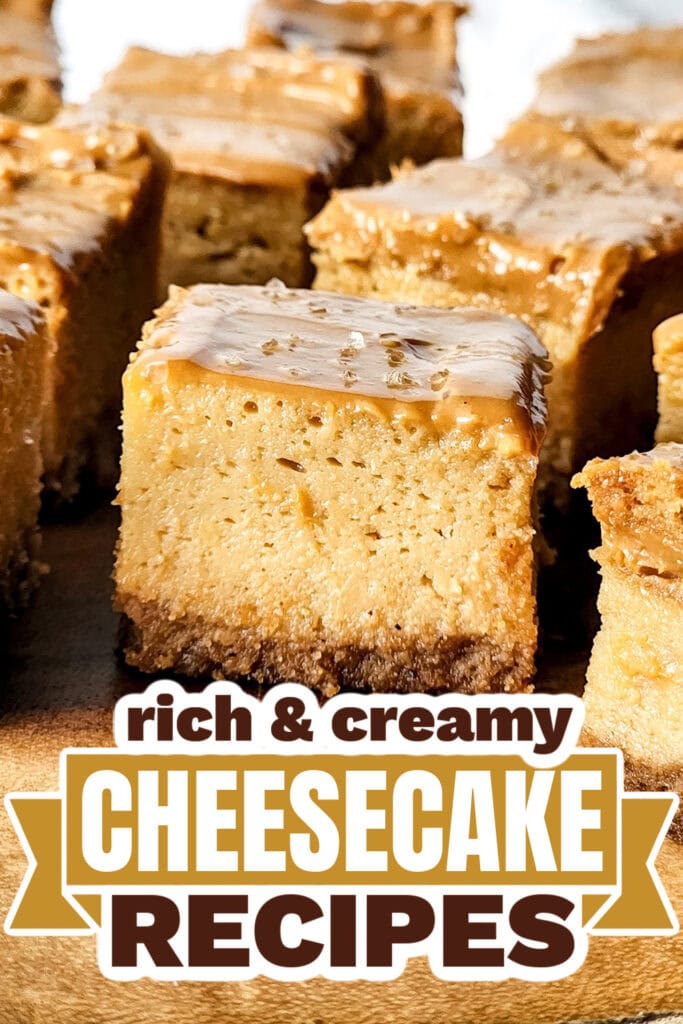 Cheesecake Recipes-Mini Dulce de Leche Cheesecake Squares