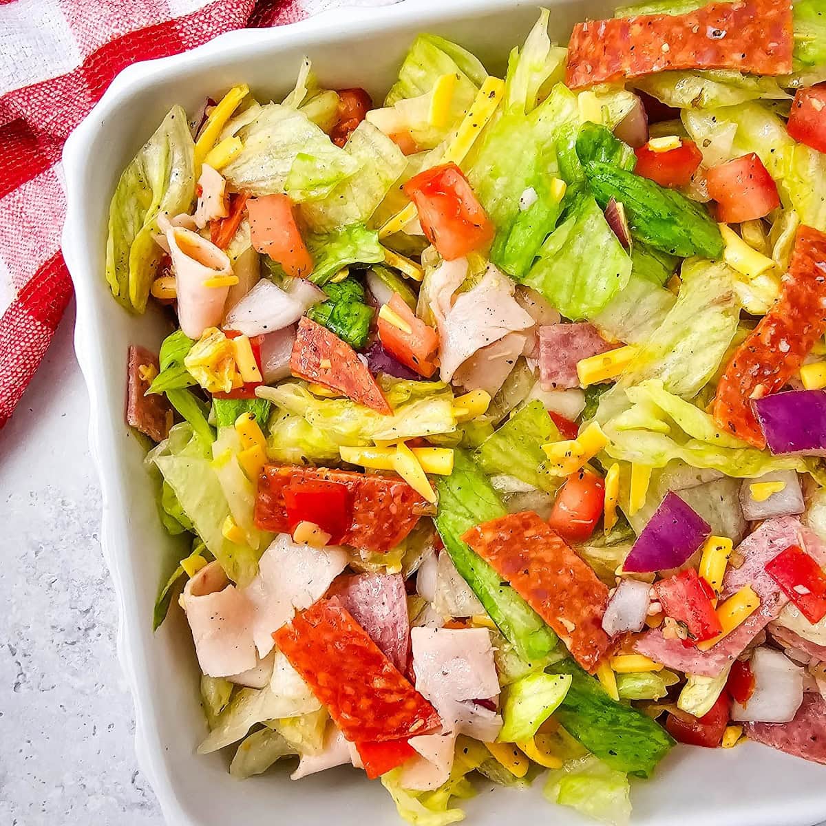 Chopped Italian Sub Salad featured image copy