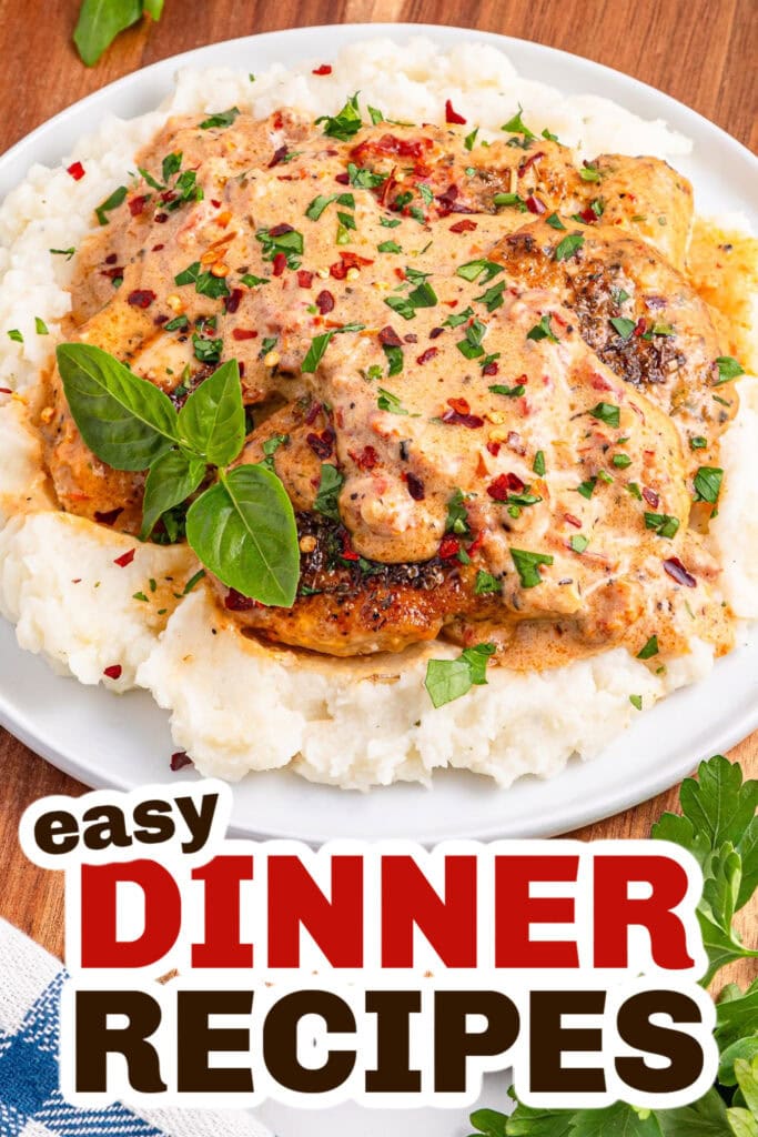 Easy Dinner Ideas-Creamy Garlic Marry Me Chicken