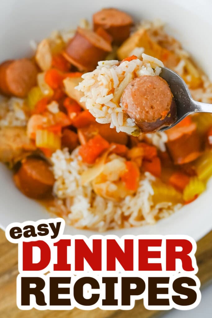 Easy Dinner Ideas-Crockpot Jambalaya