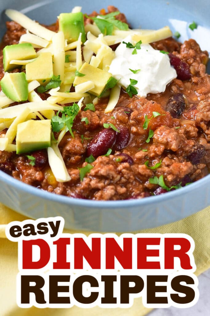 Easy Dinner Ideas-One-Pot Chili Con Carne
