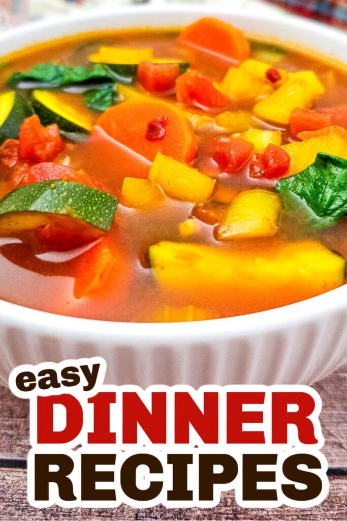 Easy Dinner Ideas-Spiced Moroccan Vegetable Soup