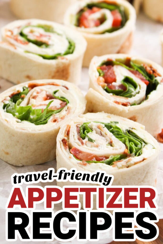 Easy-to-Travel Appetizer-BLT Pinwheel Sandwiches