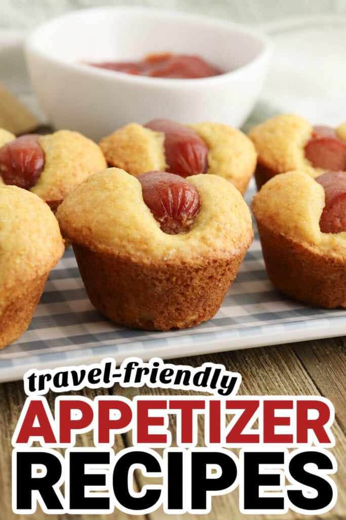 Easy-to-Travel Appetizer-Corndog Mini Muffins