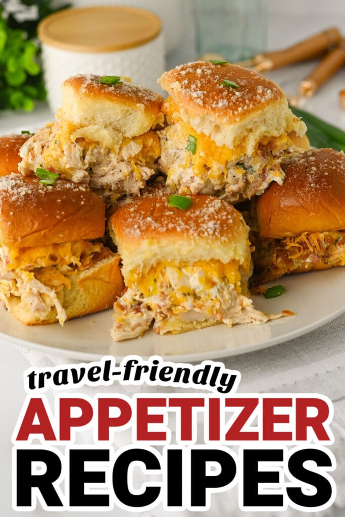 Easy-to-Travel Appetizer-Crack Chicken Sliders