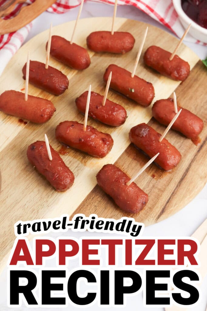 Easy-to-Travel Appetizer-Cranberry Cocktail Sausages