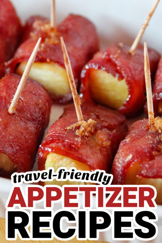 Easy-to-Travel Appetizer-Crispy Bacon-Wrapped Pineapple Bites