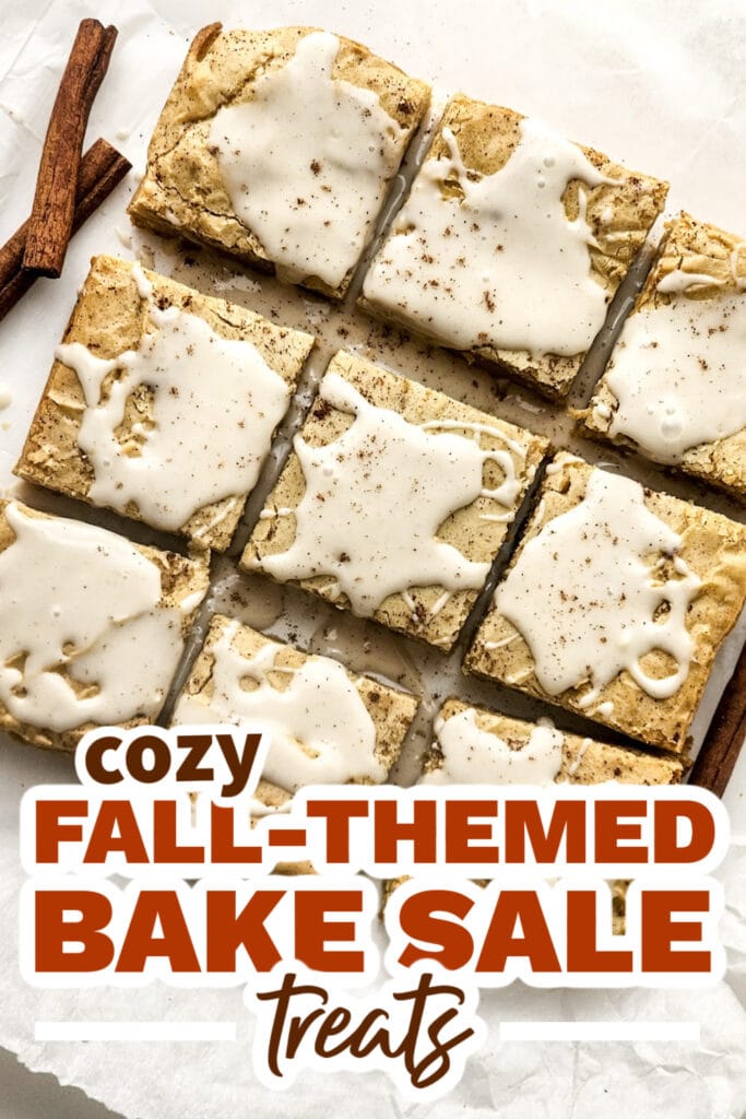 Fall Bake Sale Treats- Chai Latte Blondies copy