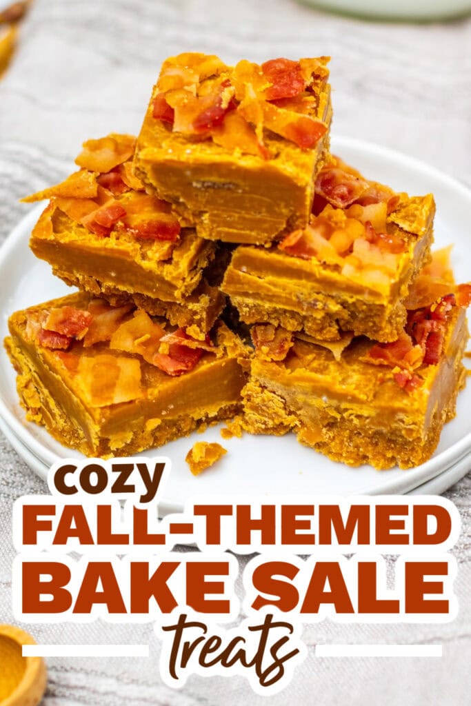 Fall Bake Sale Treats- Chewy Maple Bacon Fudge copy