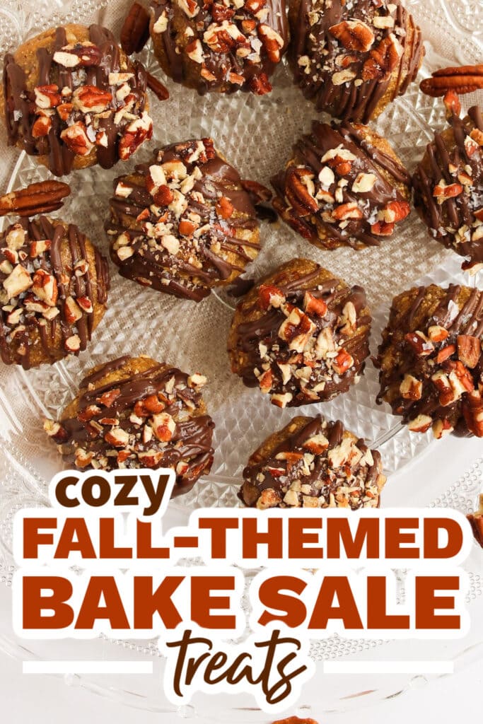 Fall Bake Sale Treats- Chocolate-Dipped Pecan Pie Balls copy