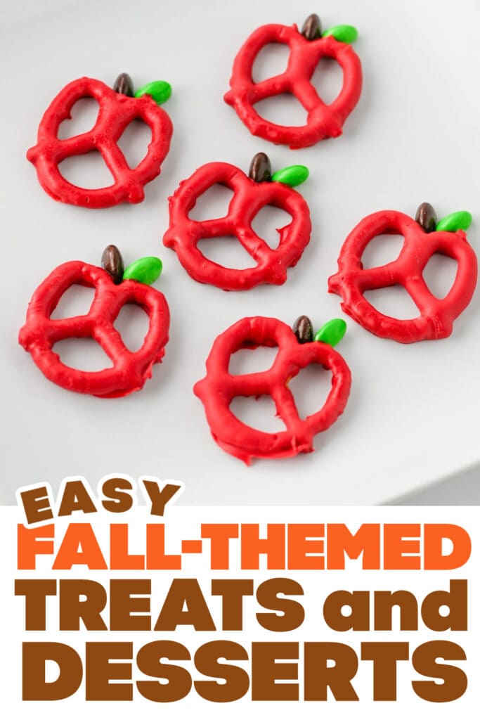 Fall Treats and Desserts- Apple Pretzels