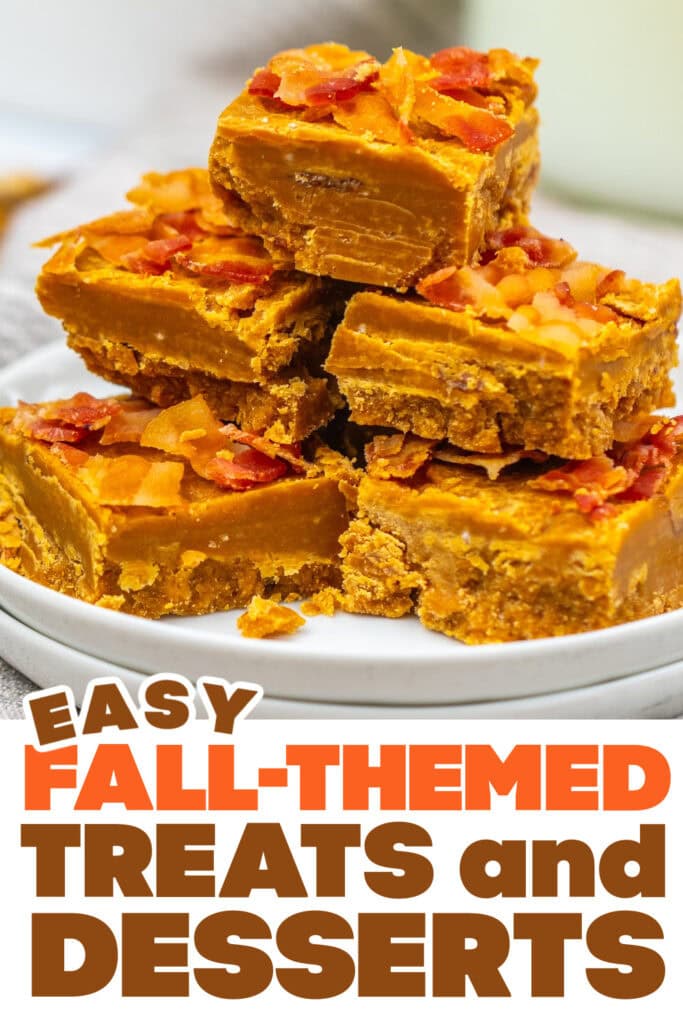 Fall Treats and Desserts- Chewy Maple Bacon Fudge