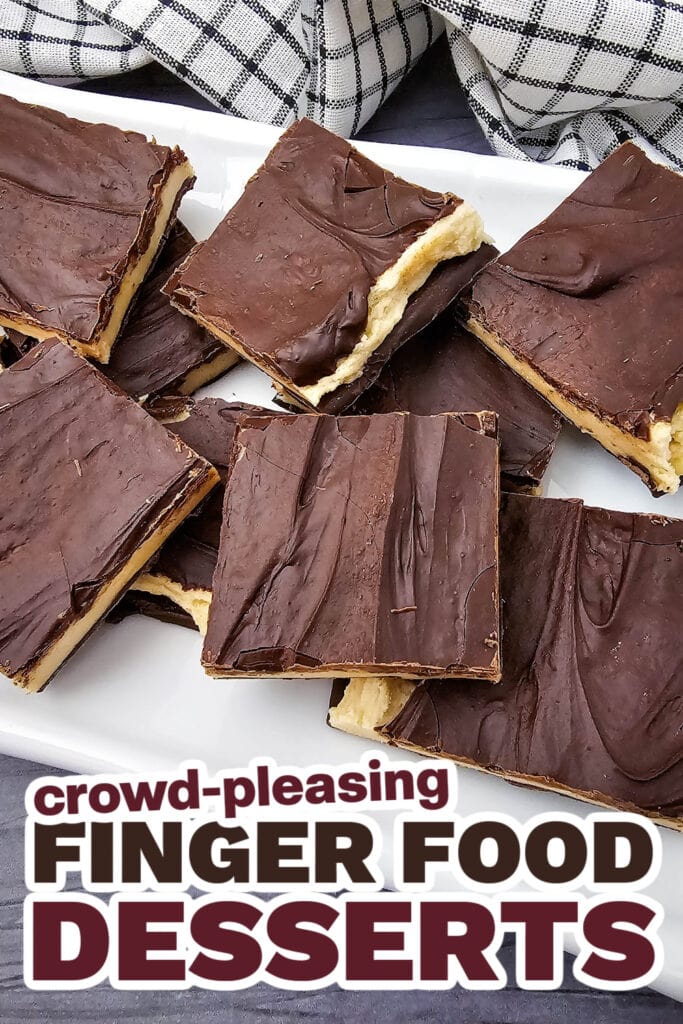 Finger Food Desserts-Cookie Dough Bark