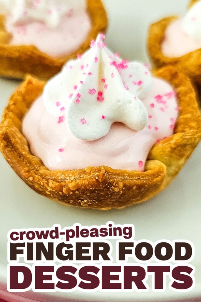 Finger Food Desserts-Pink Lemonade Pie Bites