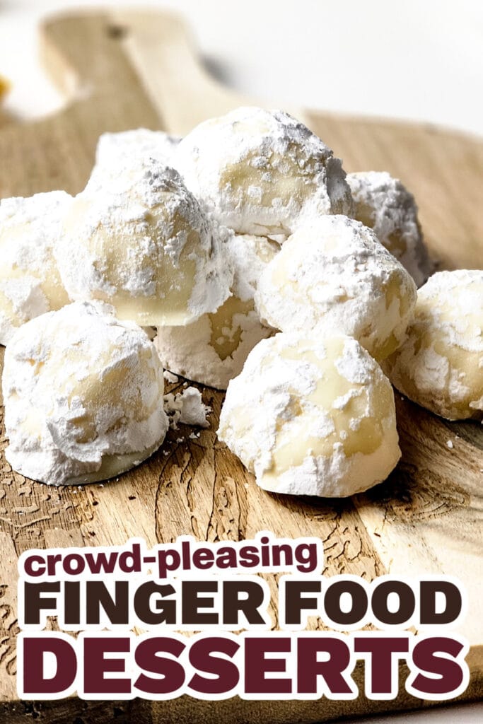 Finger Food Desserts-Sweet Lemon Bar Truffles