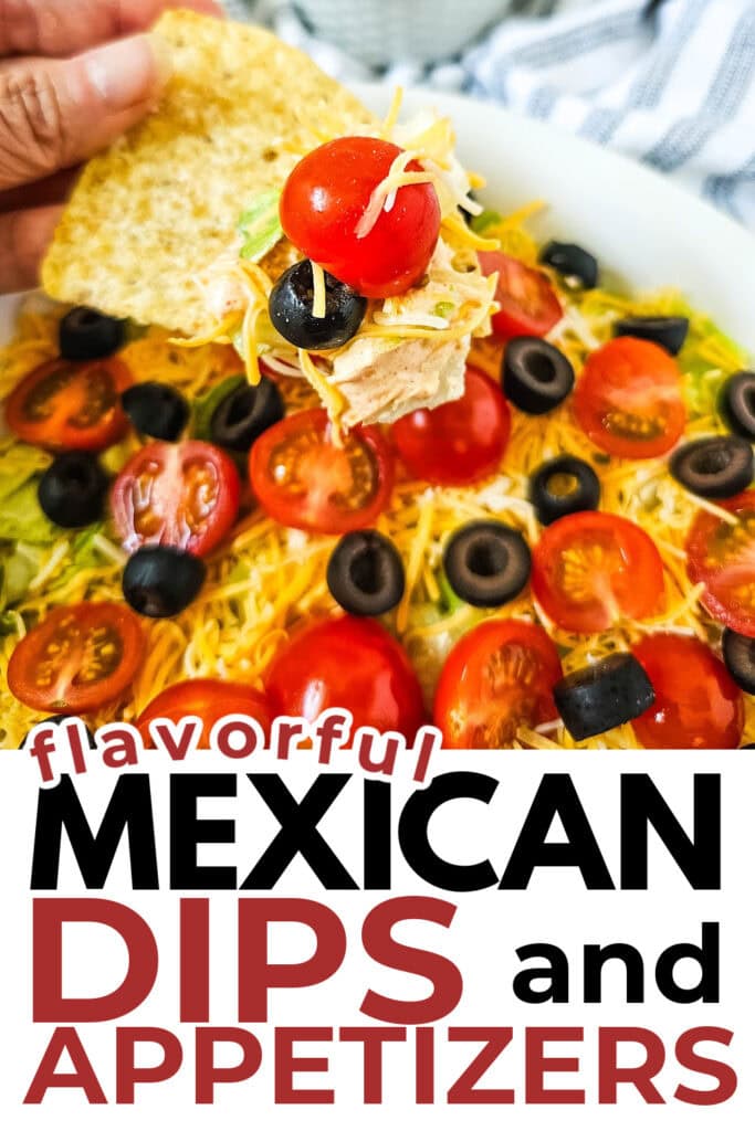 Mexican-Inspired Dips and Appetizers-Classic Taco Dip