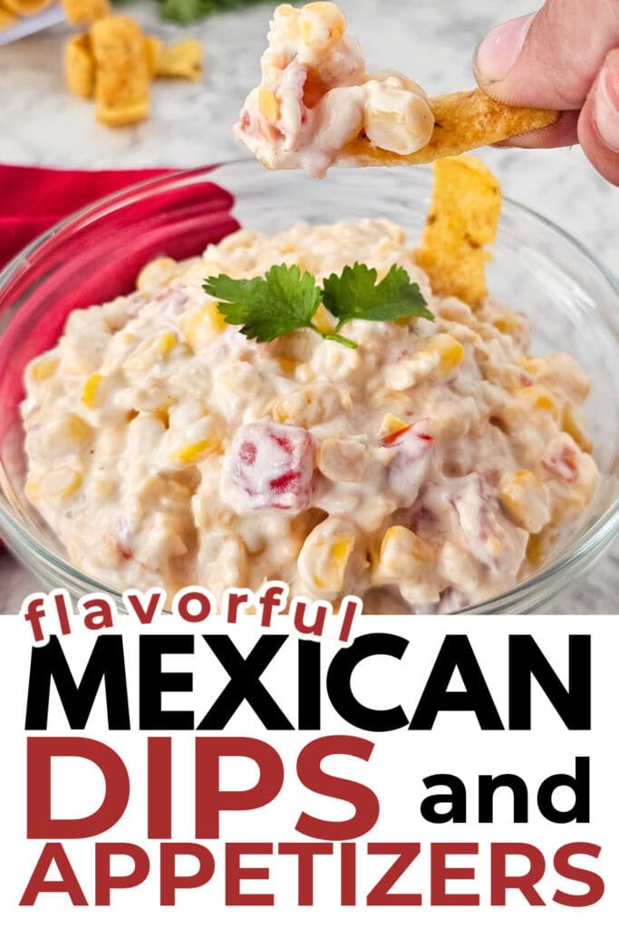 Mexican-Inspired Dips and Appetizers-Fiesta Corn Dip